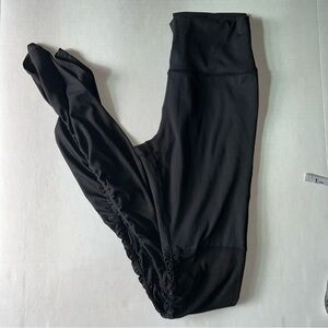 NWOT White birch Mixed Media yoga leggings in black size small